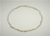 Keshi Perlenkette mit Karabiner­verschluss aus Silber, 45 cm